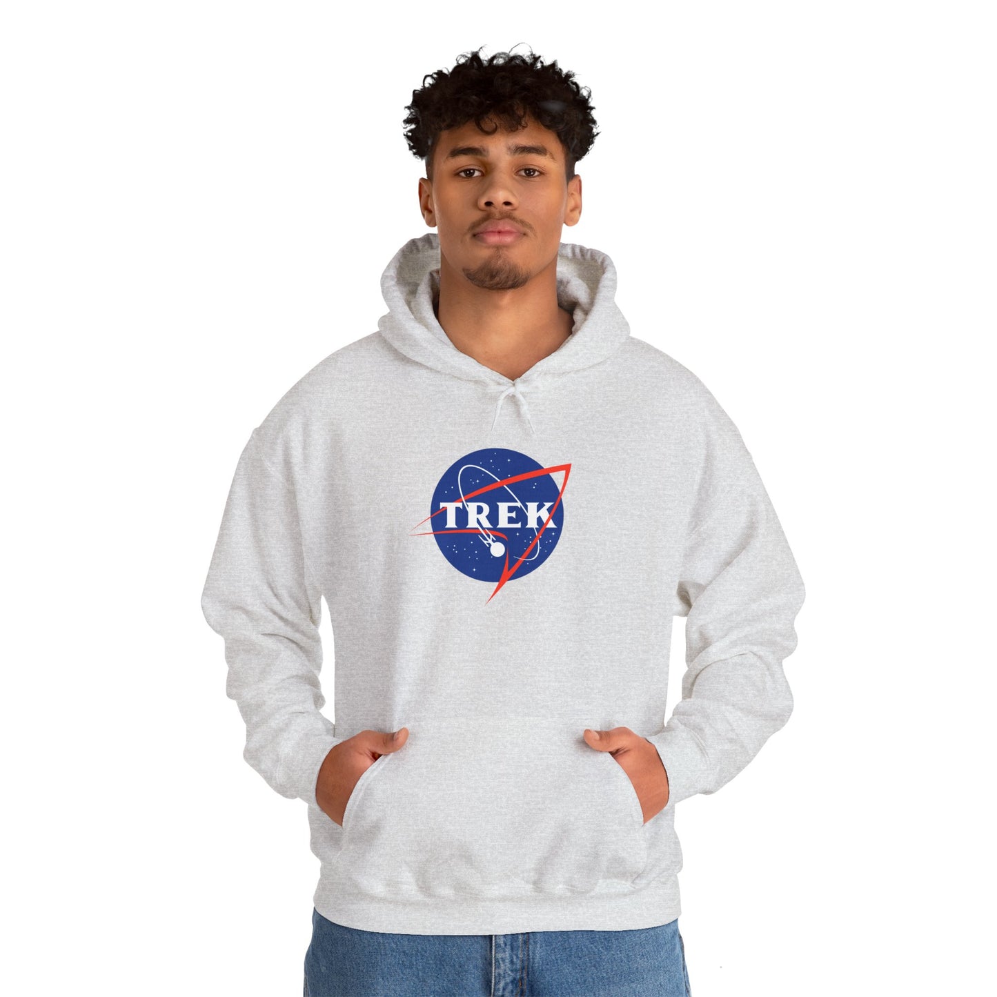 NASA / TREK Mash-Up - Unisex Heavy Blend™ Hooded Sweatshirt