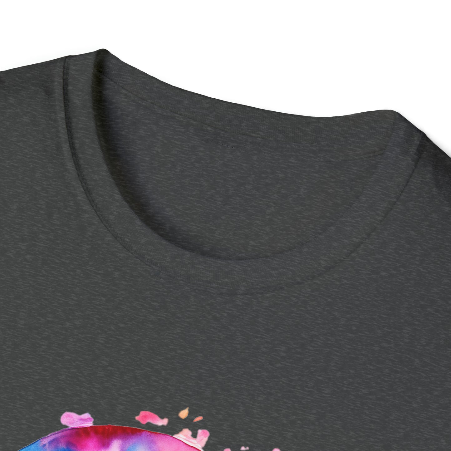 Watercolor Peace Sign - Unisex Softstyle T-Shirt