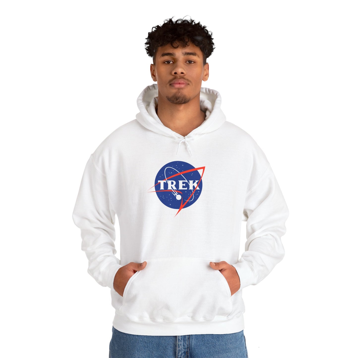 NASA / TREK Mash-Up - Unisex Heavy Blend™ Hooded Sweatshirt