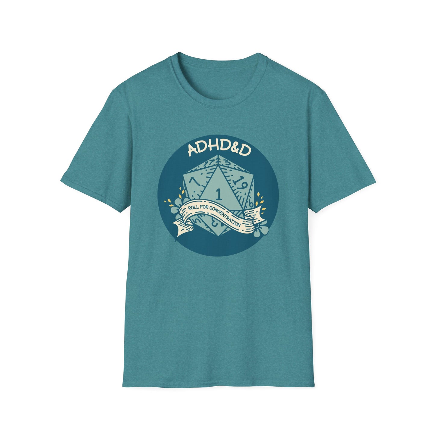 ADHD&D - Unisex Softstyle T-Shirt