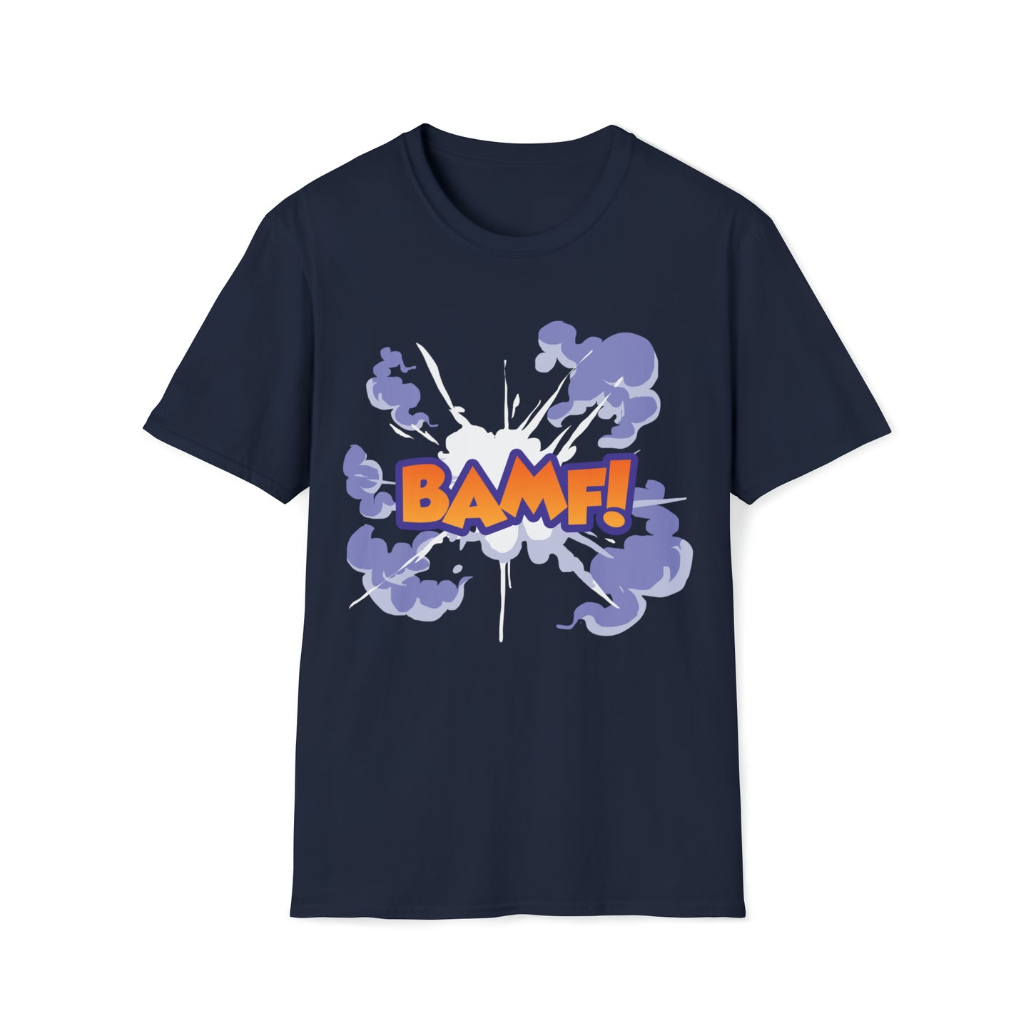 BAMF! - Inspired by Nightcrawler of the X-Men - Unisex Softstyle T-Shirt