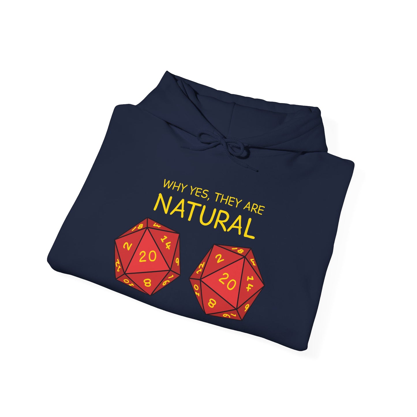Why Yes, They Are Natural - Unisex Heavy Blend™ Hooded Sweatshirt