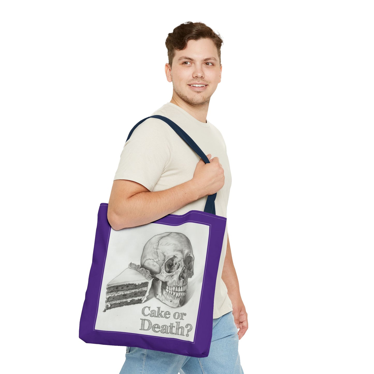 Cake or Death? - Tote Bag (AOP)
