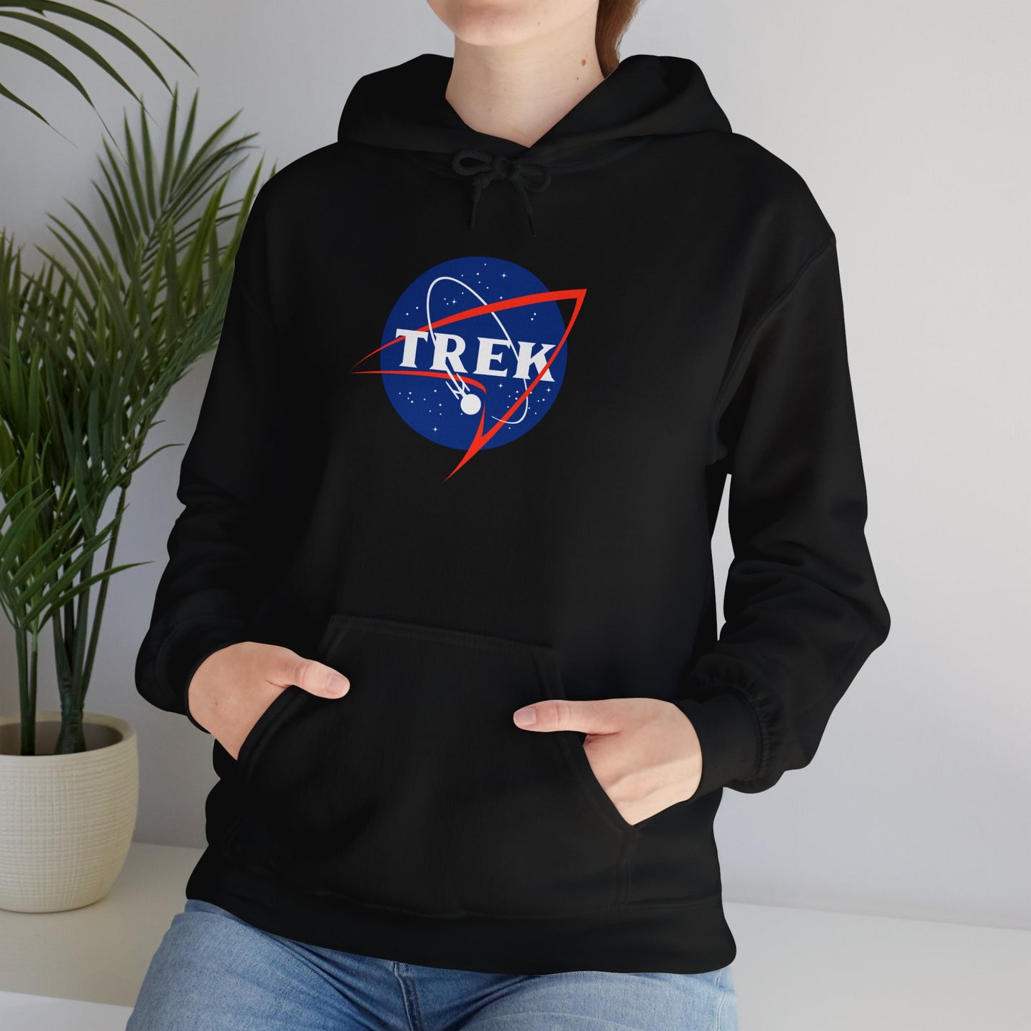NASA / TREK Mash-Up - Unisex Heavy Blend™ Hooded Sweatshirt