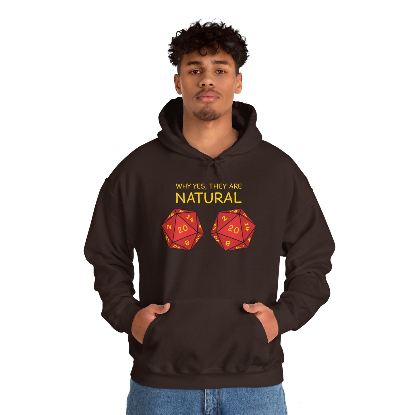 Why Yes, They Are Natural - Unisex Heavy Blend™ Hooded Sweatshirt