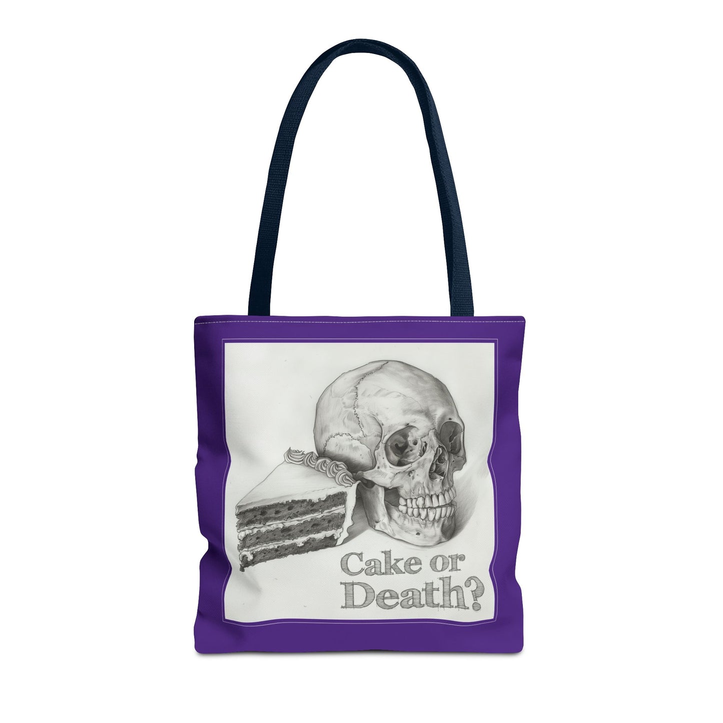 Cake or Death? - Tote Bag (AOP)