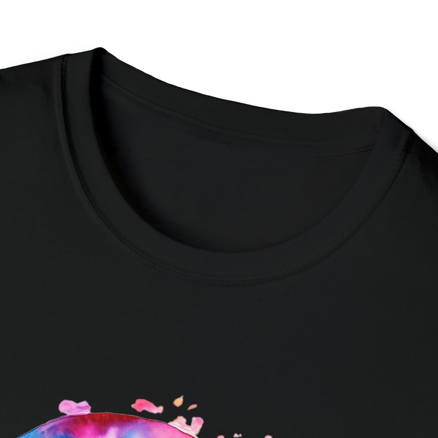 Watercolor Peace Sign - Unisex Softstyle T-Shirt
