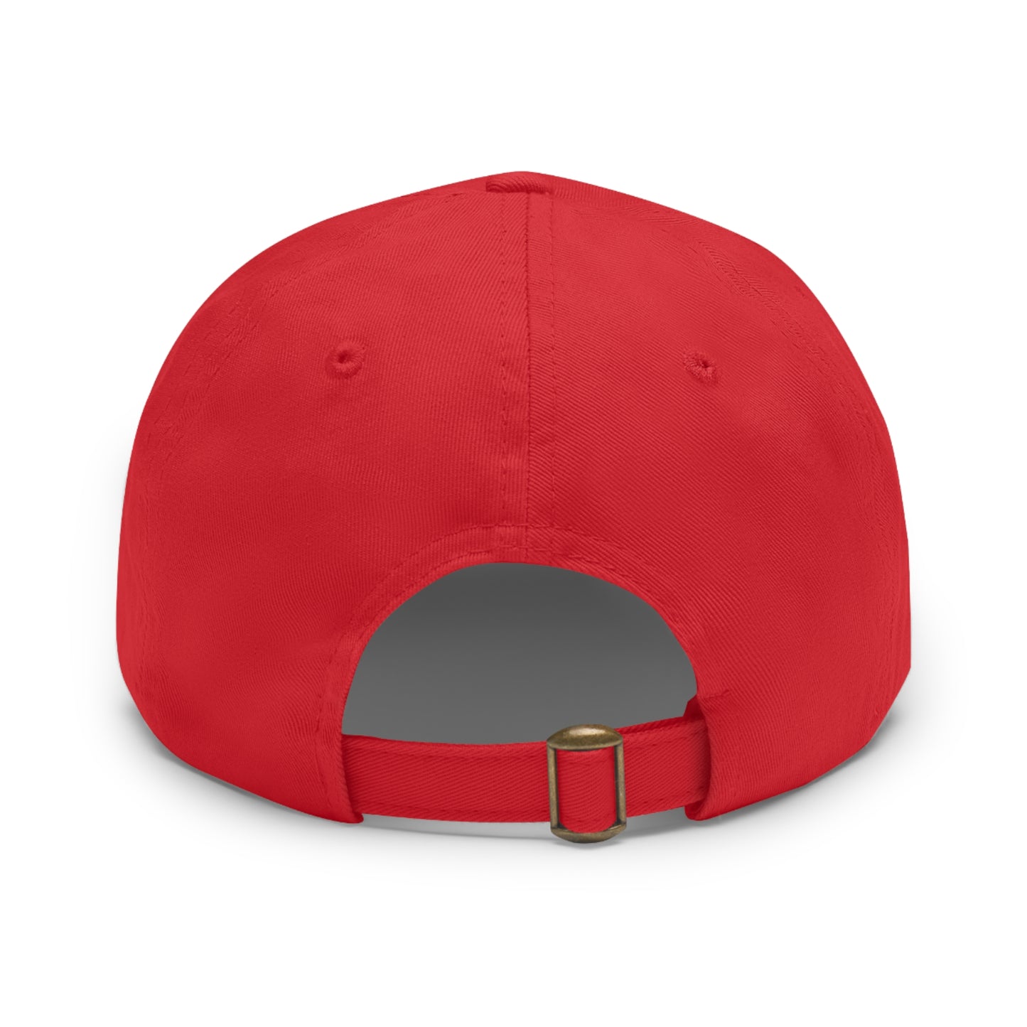 NASA / TREK Mash-Up - "Dad Hat" with Leather Patch (Round)