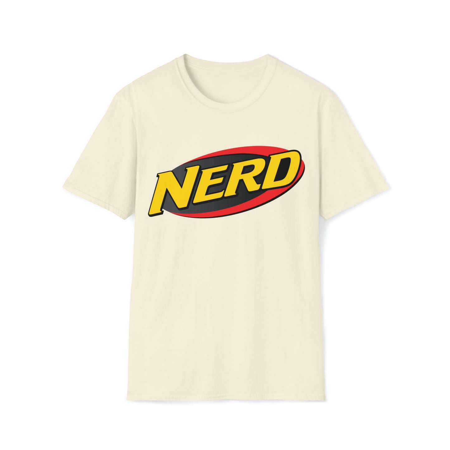 Nerd NERF Mash-Up - Unisex Softstyle T-Shirt