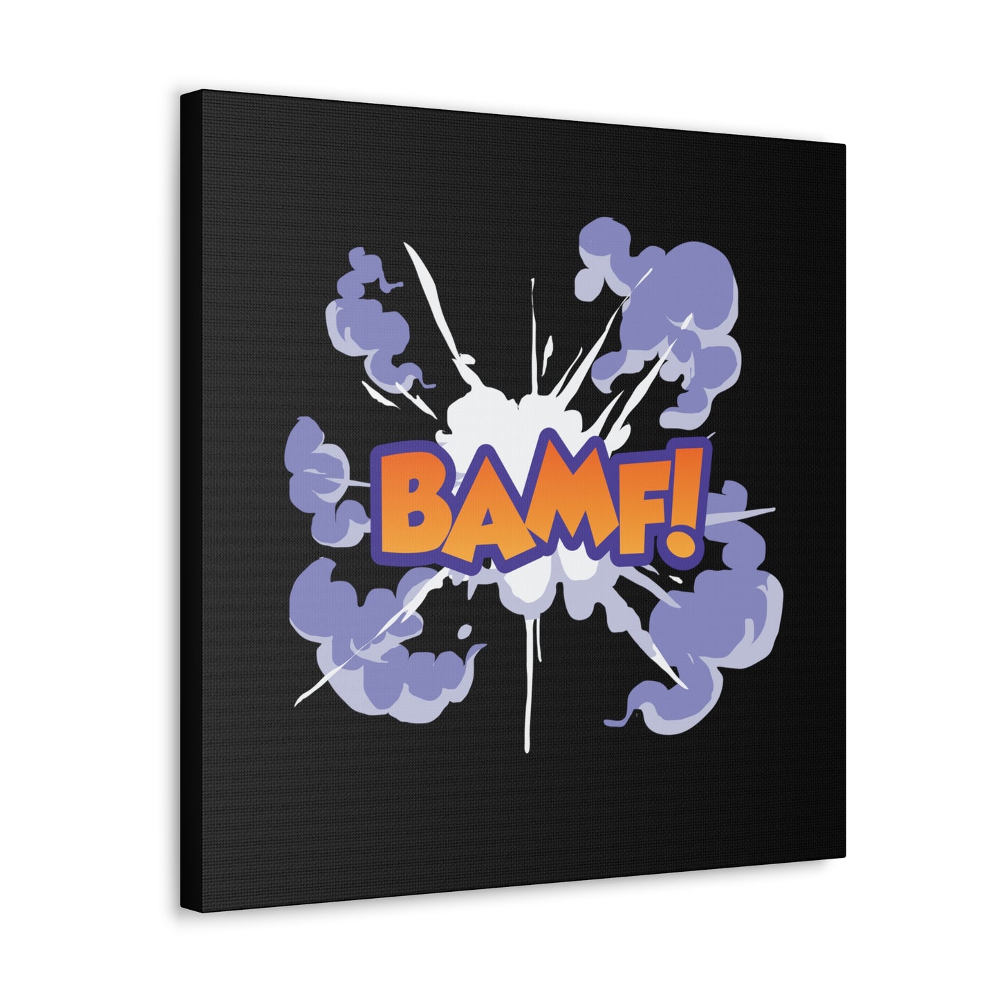 BAMF! - Inspired by Nightcrawler of the X-Men - Canvas Gallery Wraps