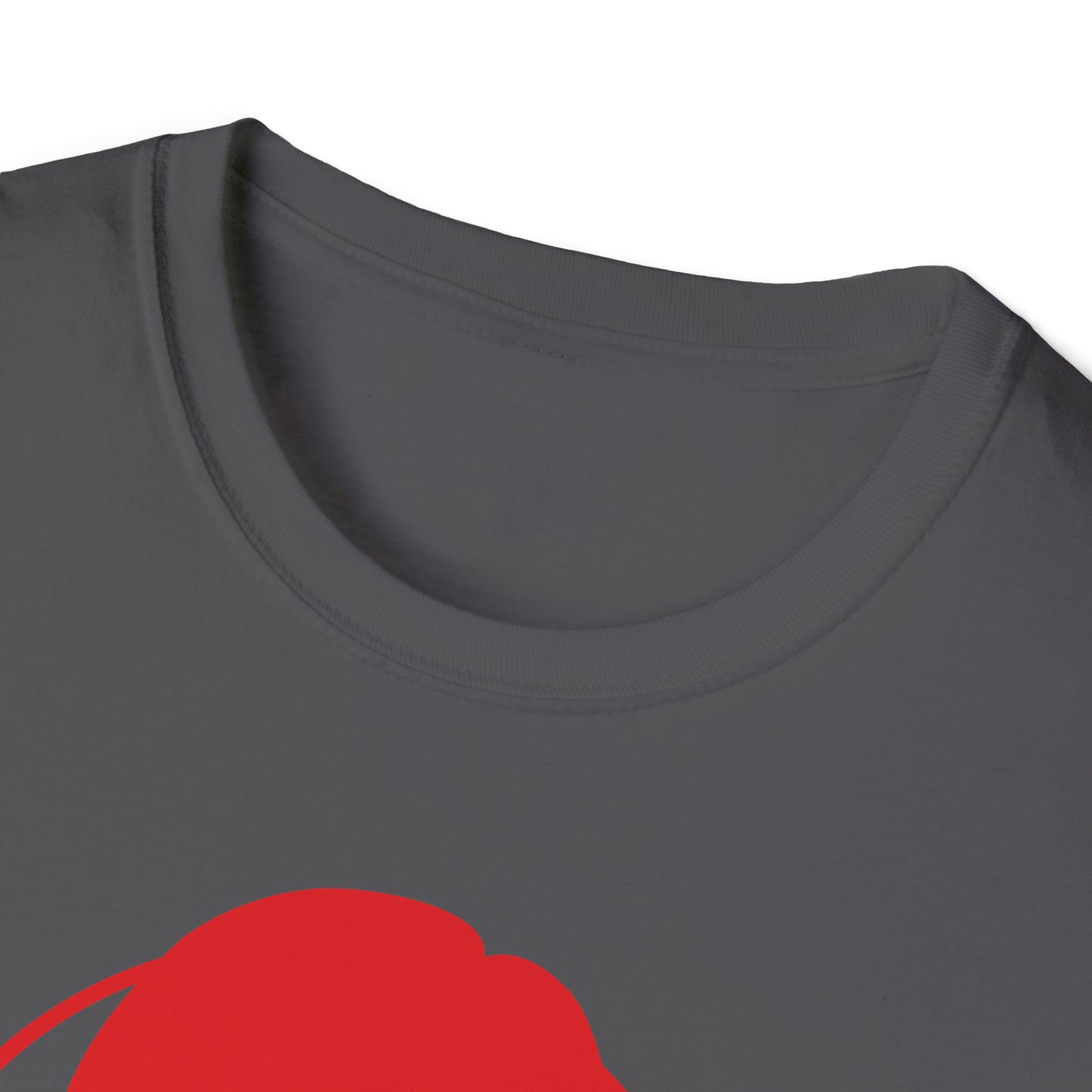 Wednesday Wendy's Mashup - Red Text - Unisex Softstyle T-Shirt