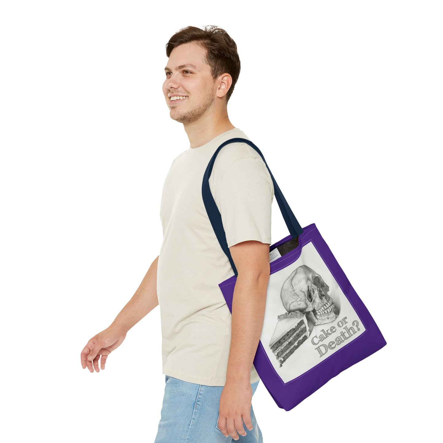 Cake or Death? - Tote Bag (AOP)