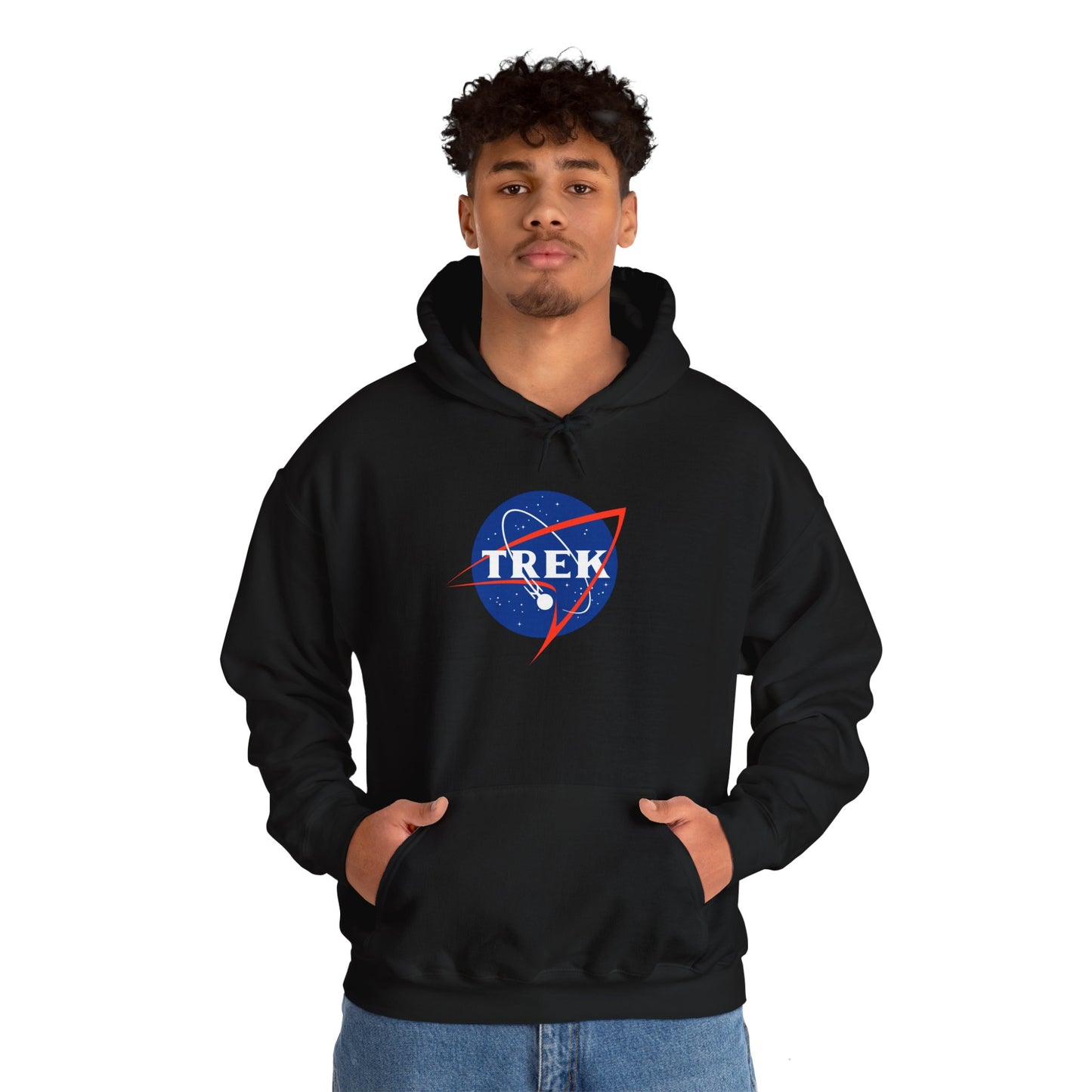 NASA / TREK Mash-Up - Unisex Heavy Blend™ Hooded Sweatshirt