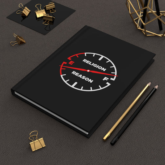 Religion vs Reason - Hardcover Journal Matte