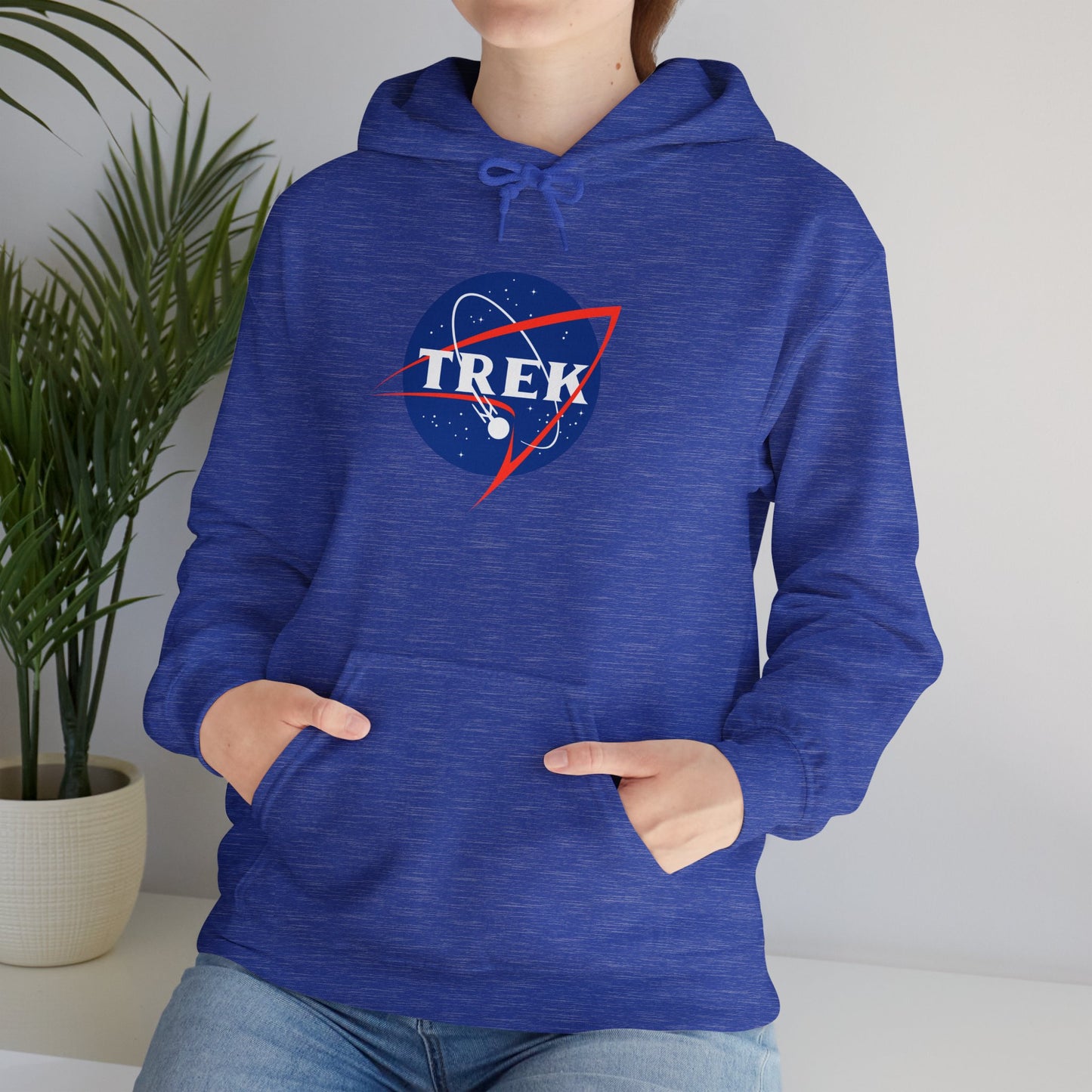 NASA / TREK Mash-Up - Unisex Heavy Blend™ Hooded Sweatshirt
