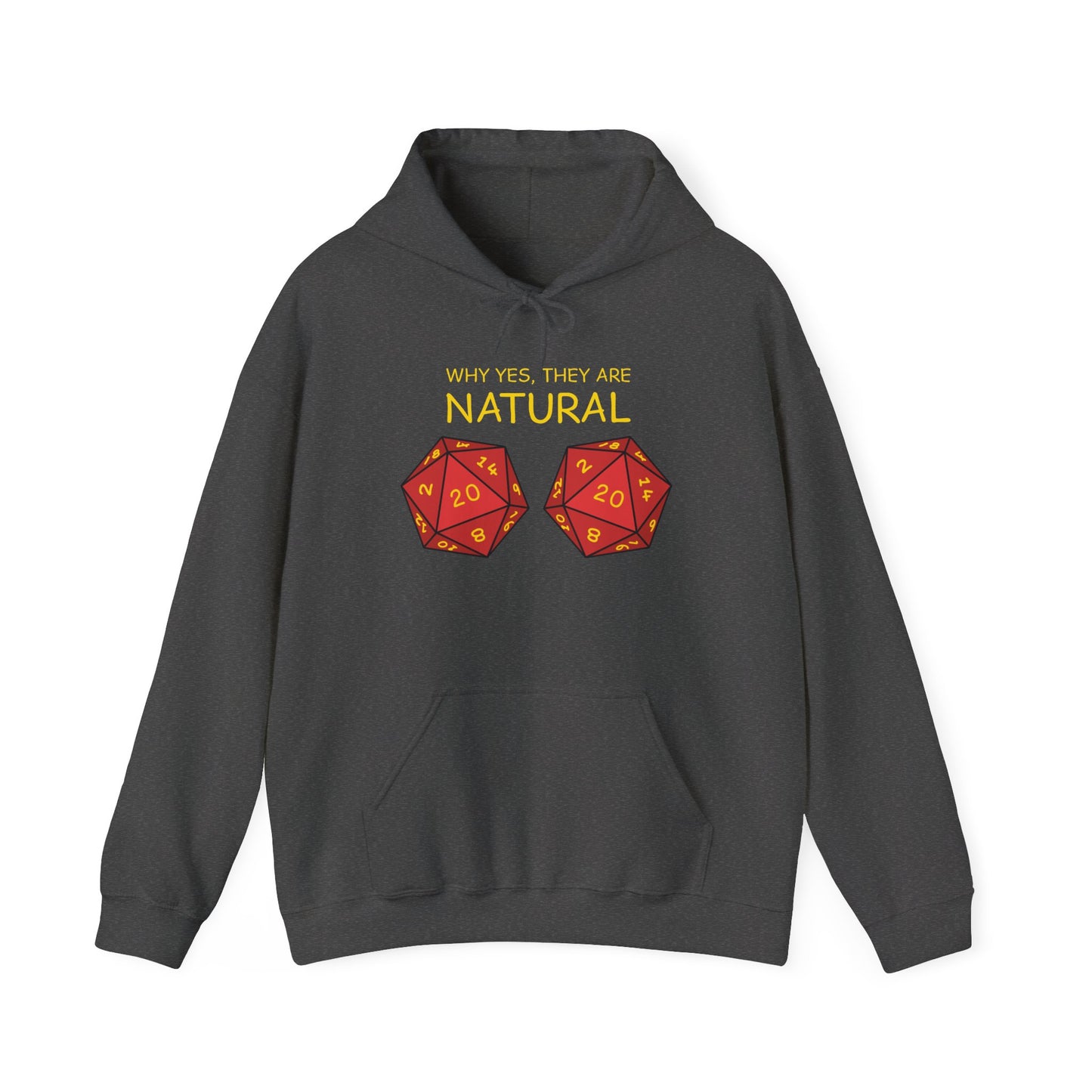 Why Yes, They Are Natural - Unisex Heavy Blend™ Hooded Sweatshirt