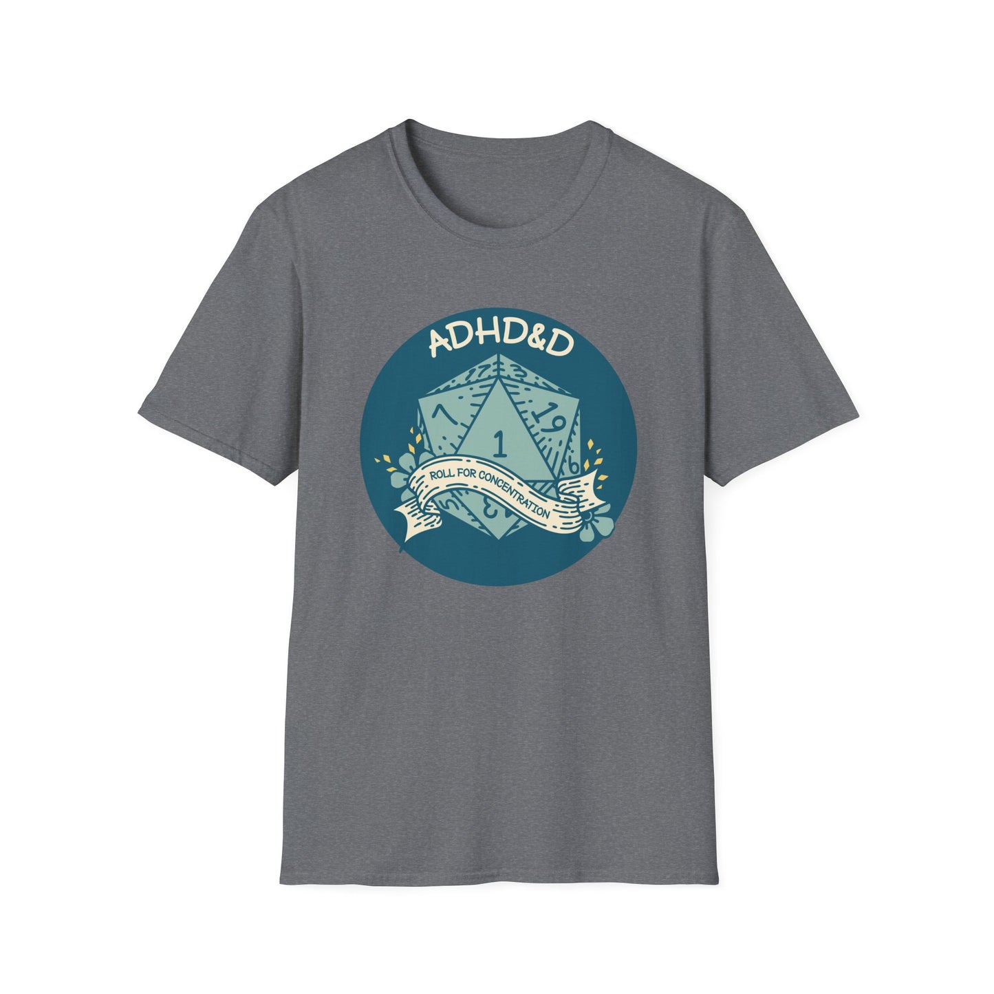 ADHD&D - Unisex Softstyle T-Shirt