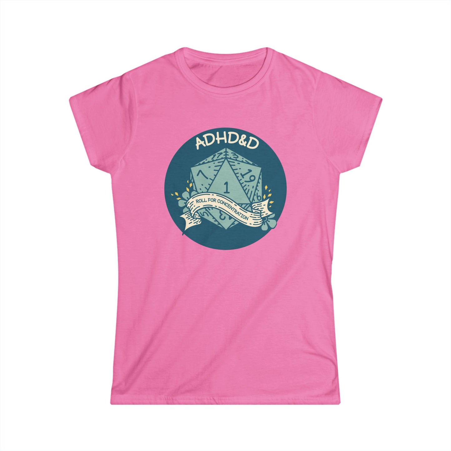 ADHD&D - Women's Softstyle Tee