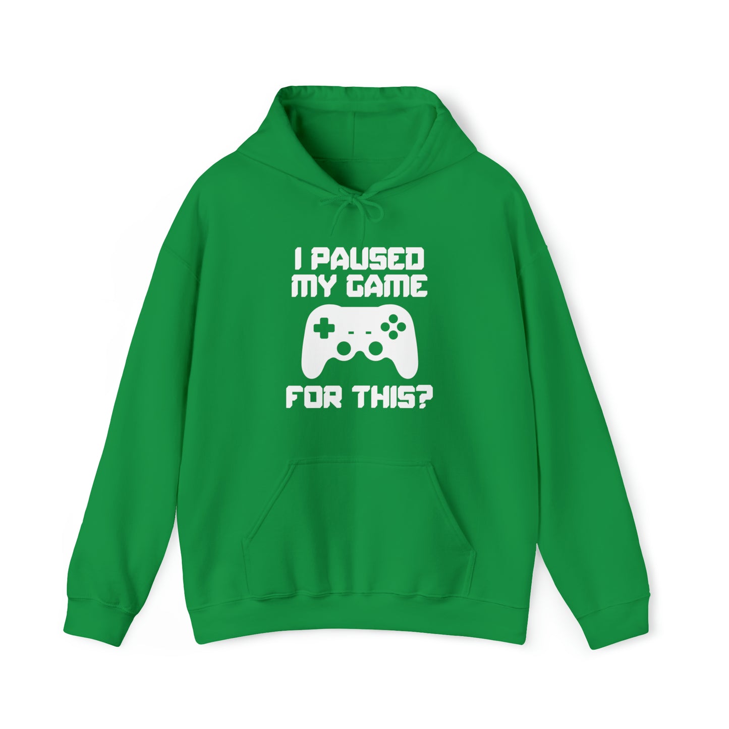 I Paused My Game For This? - Unisex Heavy Blend™ Hooded Sweatshirt
