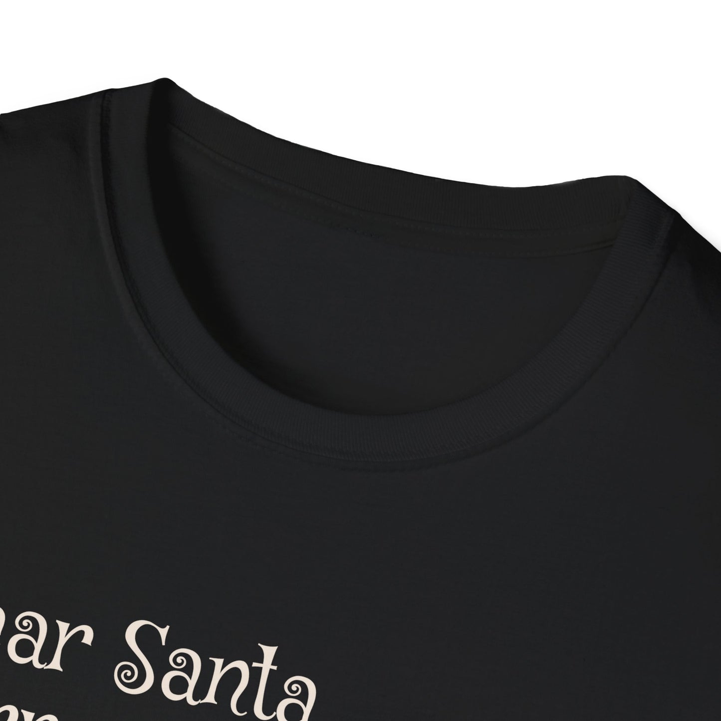 Dear Santa, Sorry For All the F-Bombs. It's Been a Tough Year - Unisex Softstyle T-Shirt
