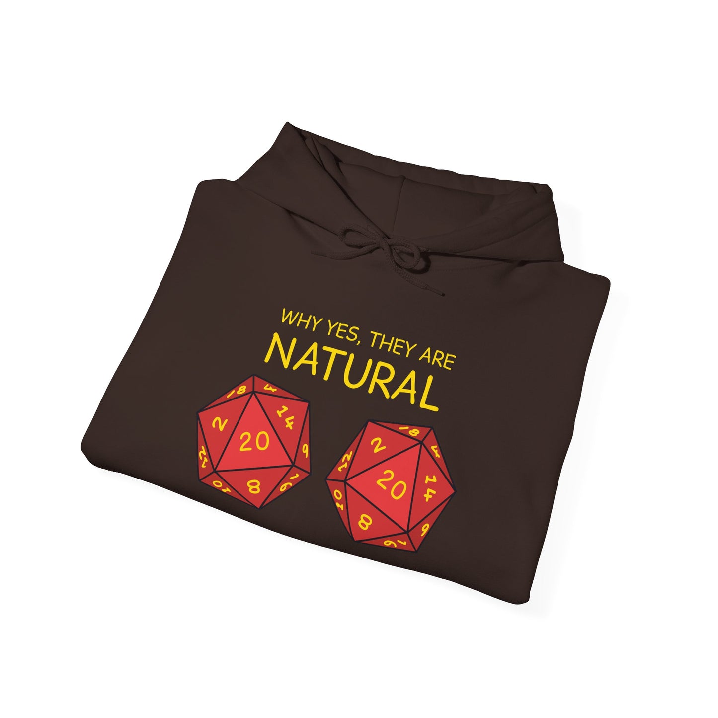 Why Yes, They Are Natural - Unisex Heavy Blend™ Hooded Sweatshirt