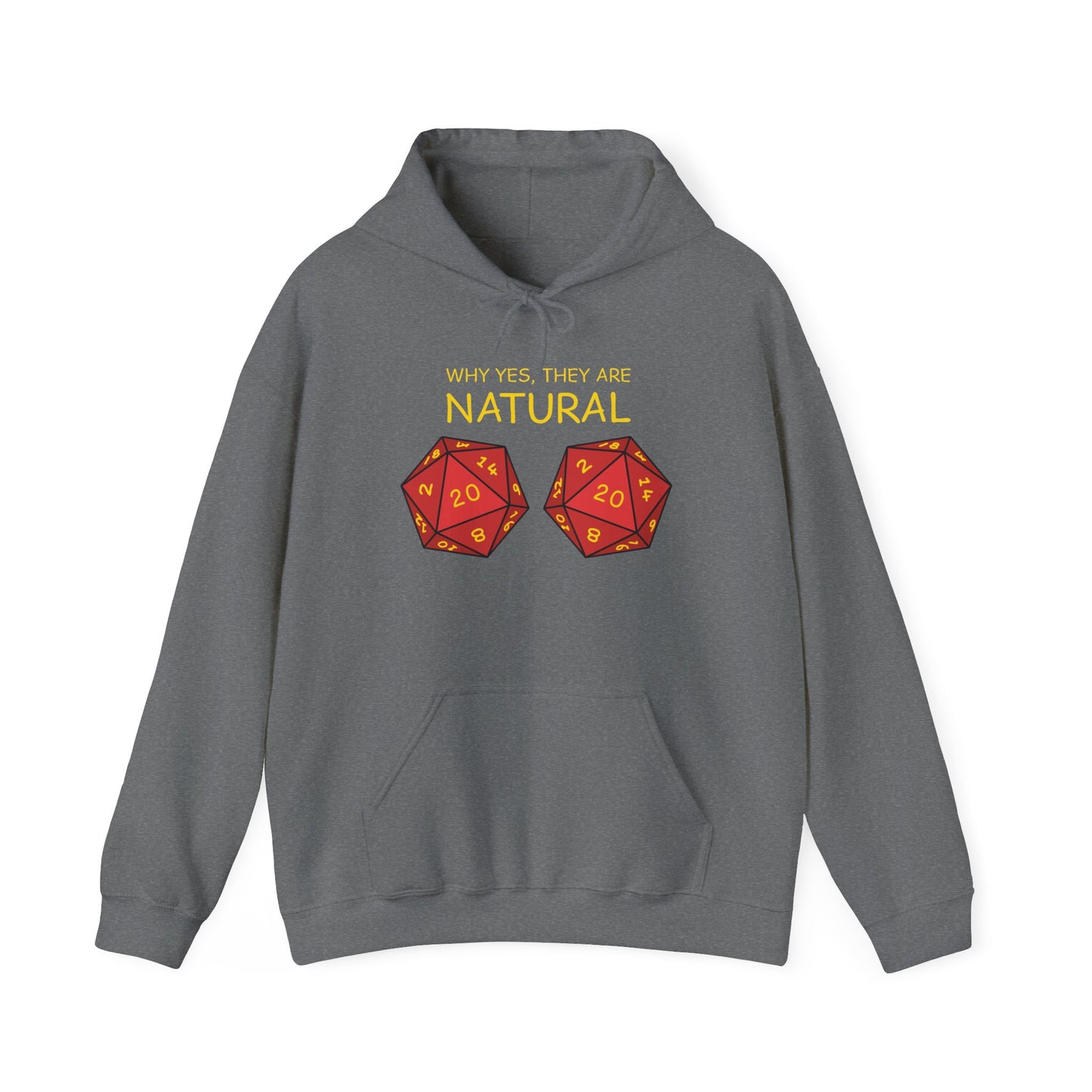 Why Yes, They Are Natural - Unisex Heavy Blend™ Hooded Sweatshirt