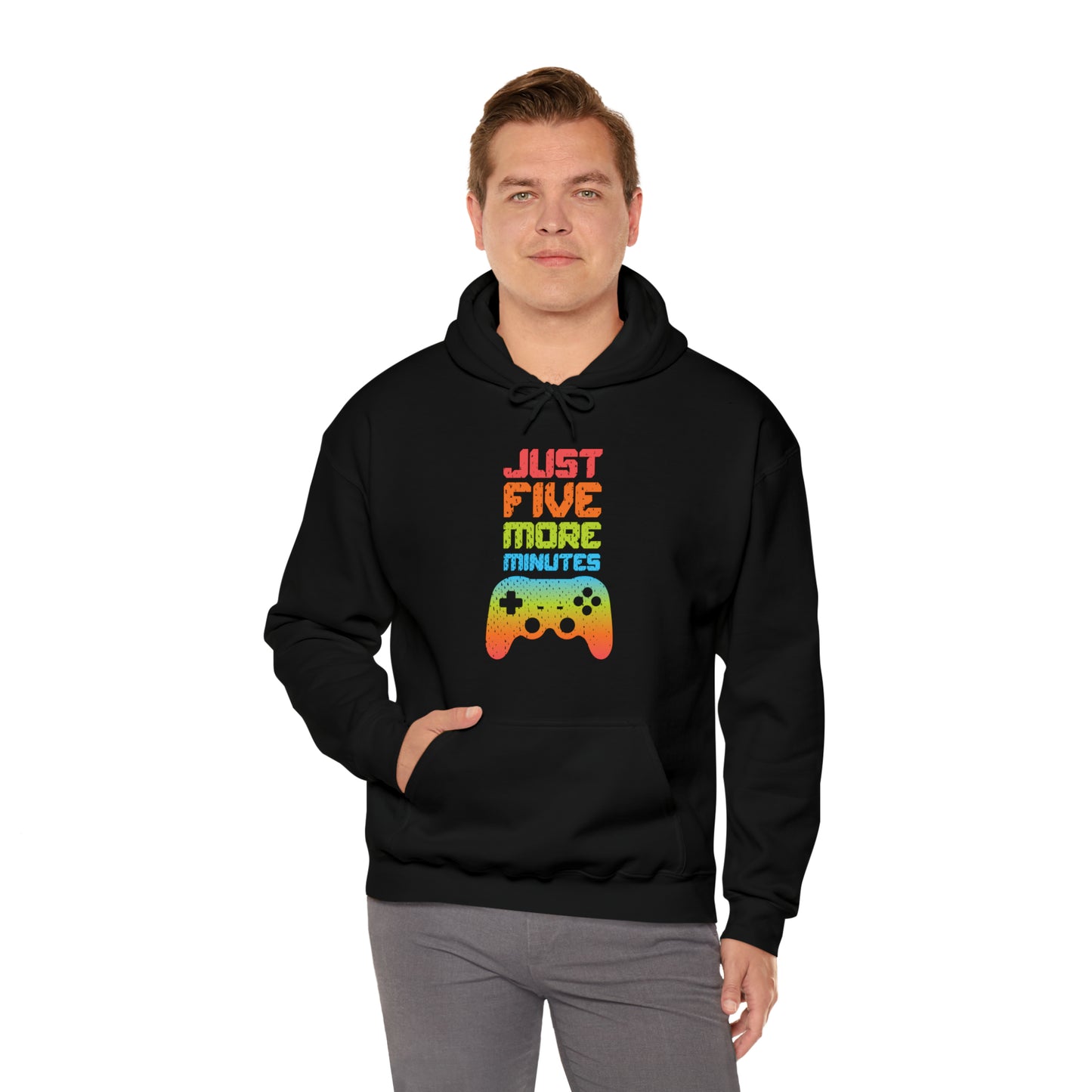 Just Five More Minutes - Unisex Heavy Blend™ Hooded Sweatshirt