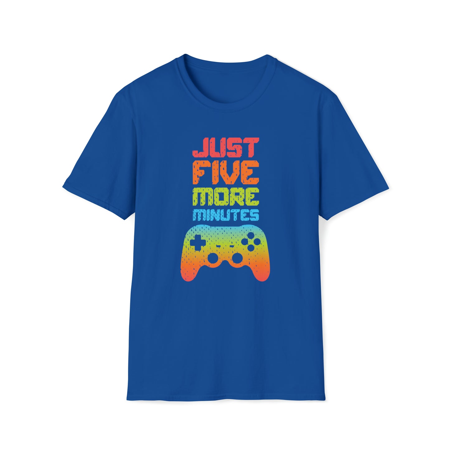 Just Five More Minutes - Unisex Softstyle T-Shirt