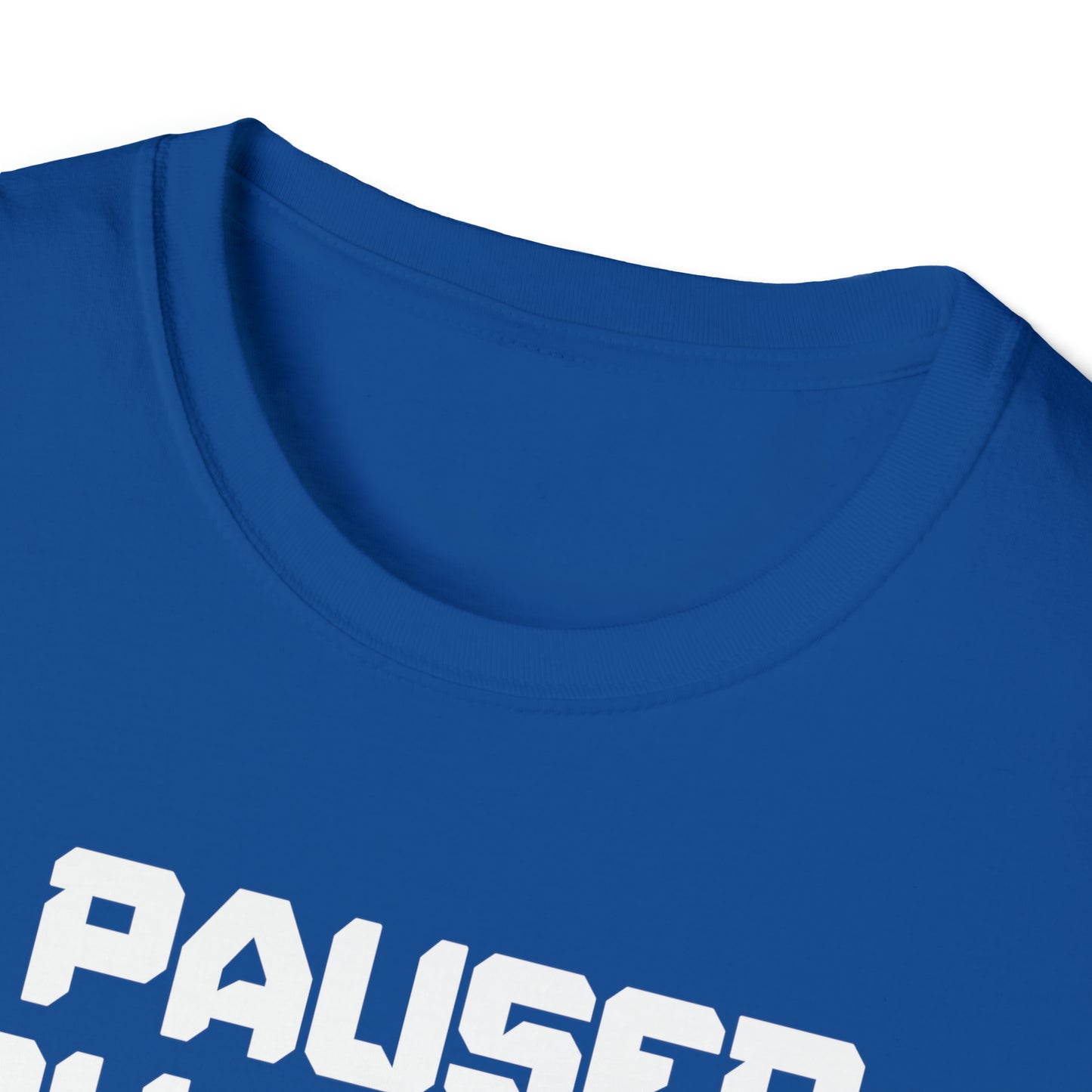 I Paused My Game For This? - Unisex Softstyle T-Shirt