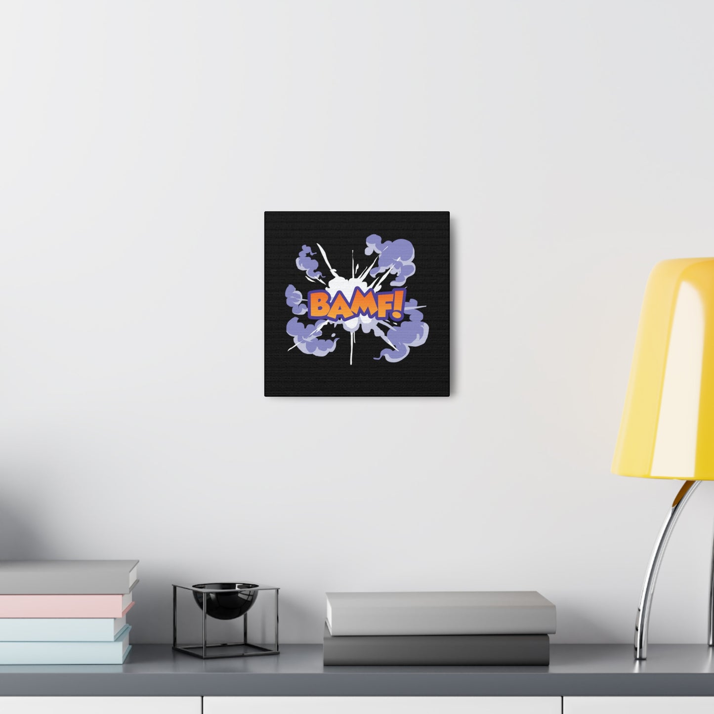 BAMF! - Inspired by Nightcrawler of the X-Men - Canvas Gallery Wraps