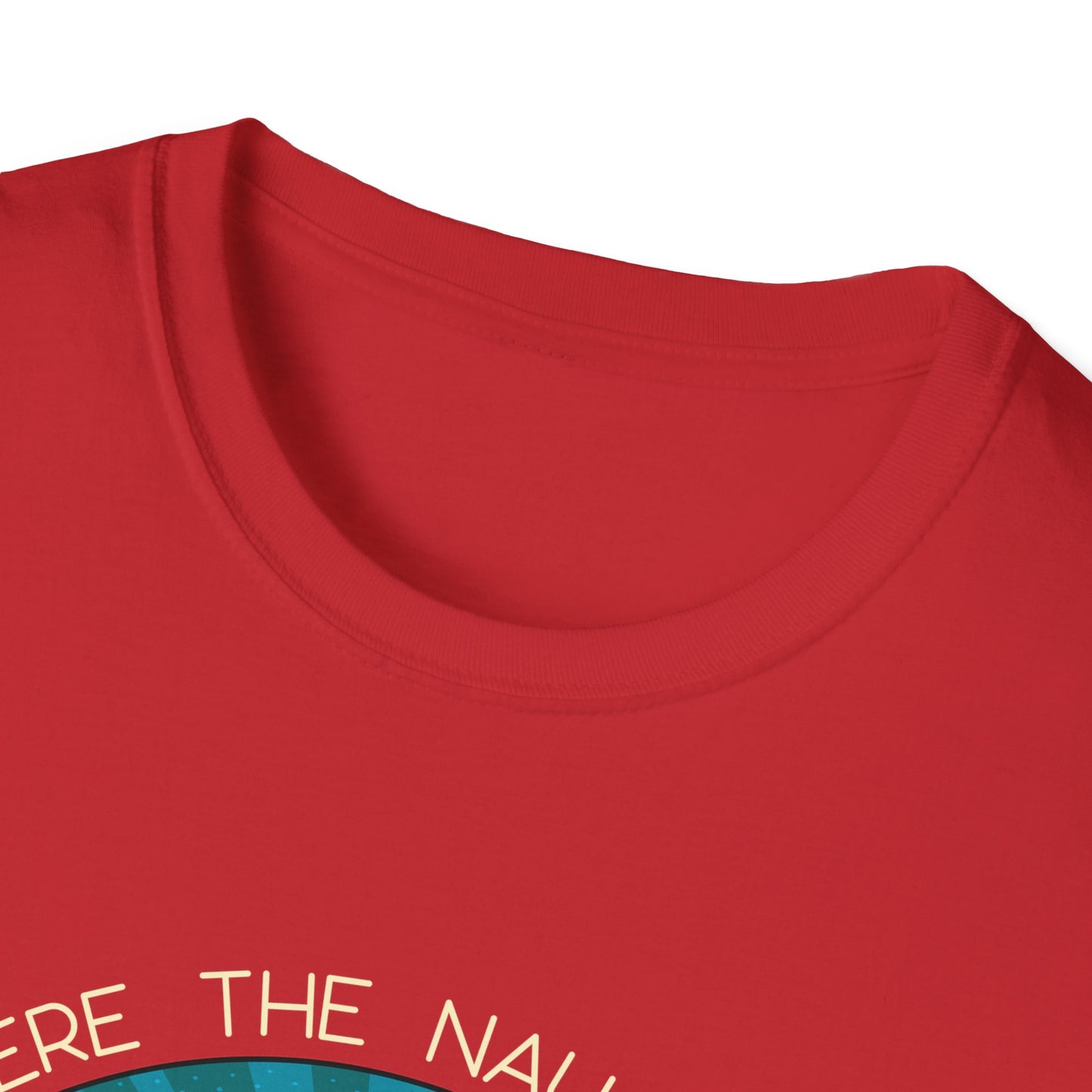 I Know Where the Naughty Girls Live - Light Text - Unisex Softstyle T-Shirt