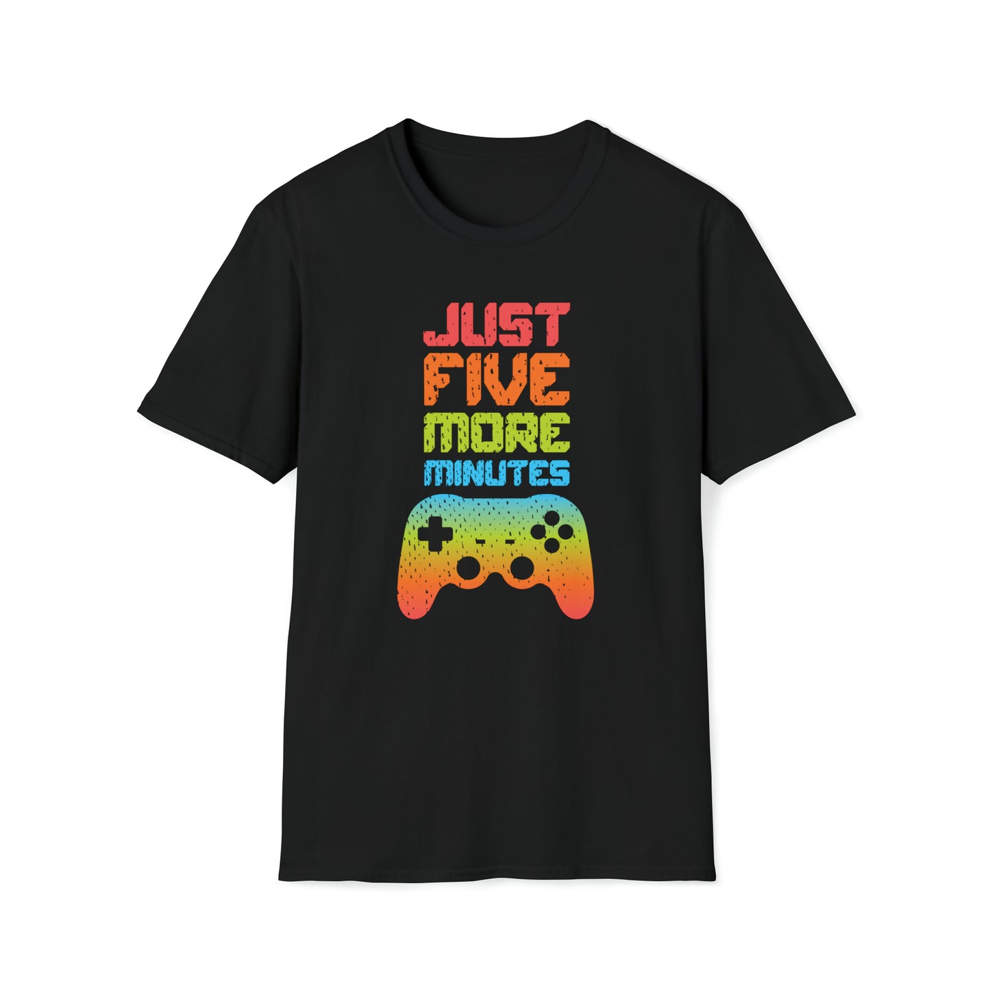 Just Five More Minutes - Unisex Softstyle T-Shirt