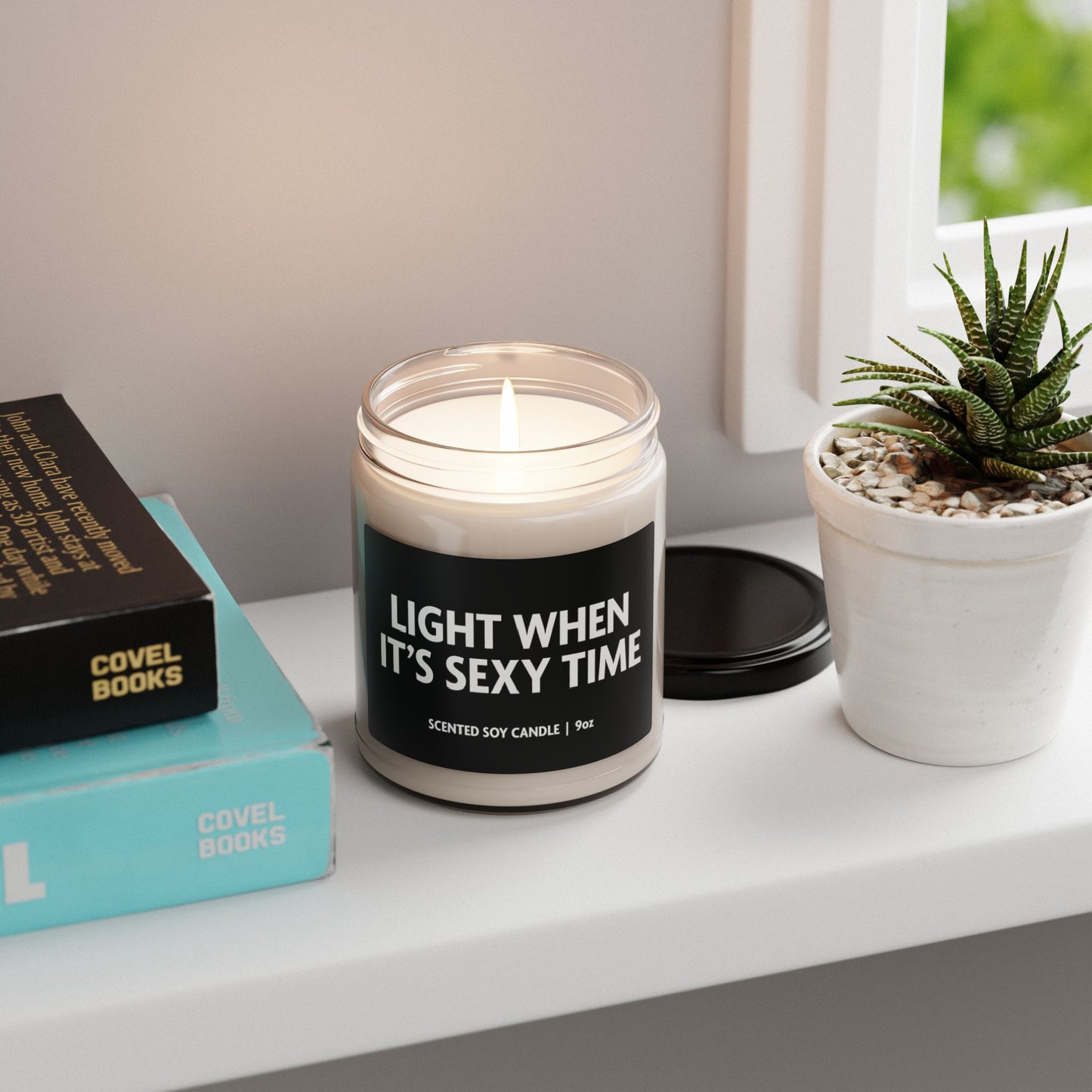 Light When It's Sexy Time - Scented Soy Candle, 9oz