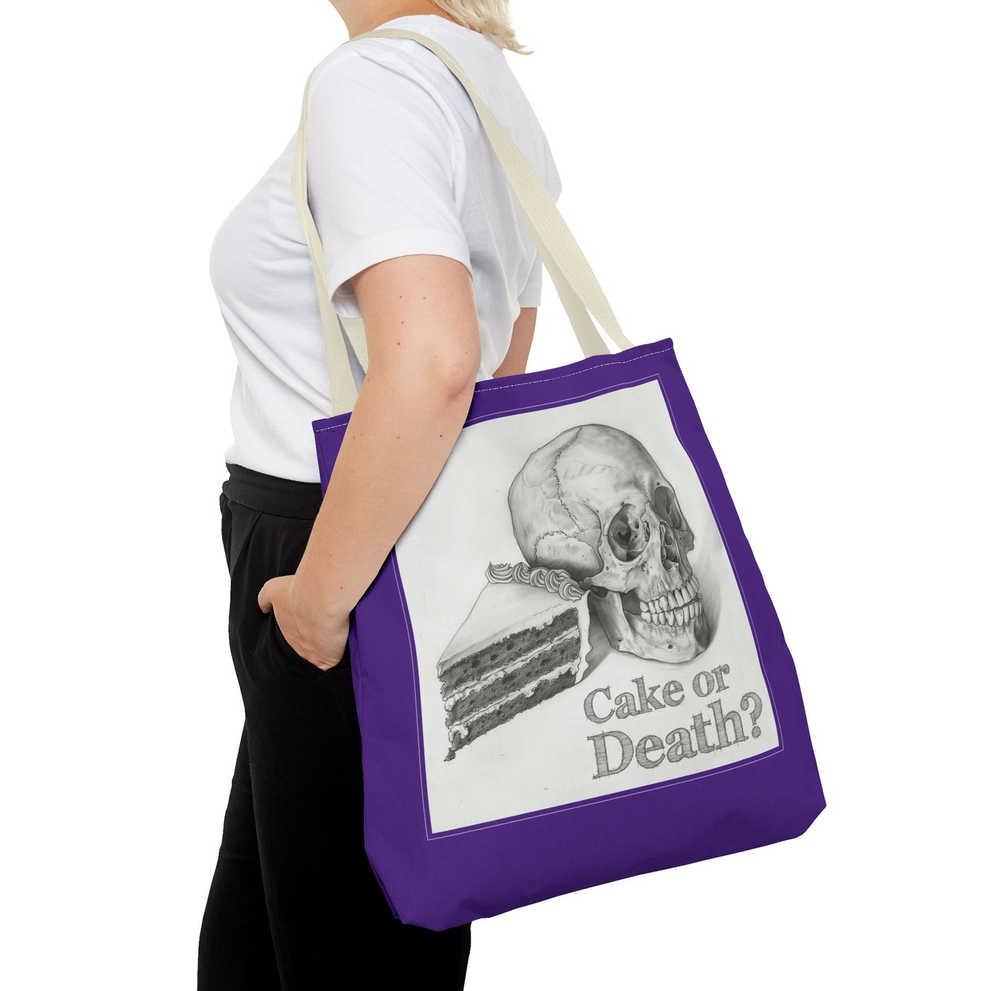 Cake or Death? - Tote Bag (AOP)