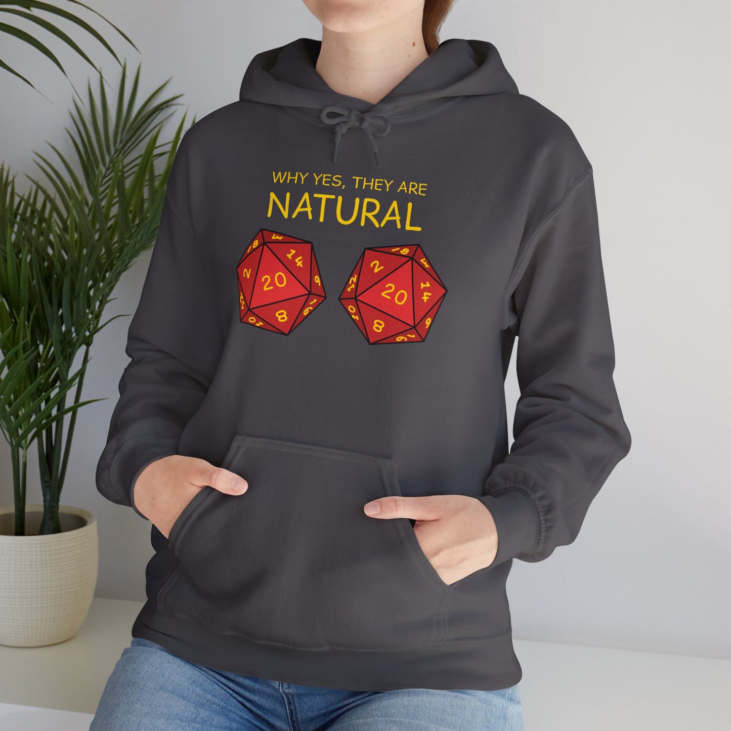 Why Yes, They Are Natural - Unisex Heavy Blend™ Hooded Sweatshirt