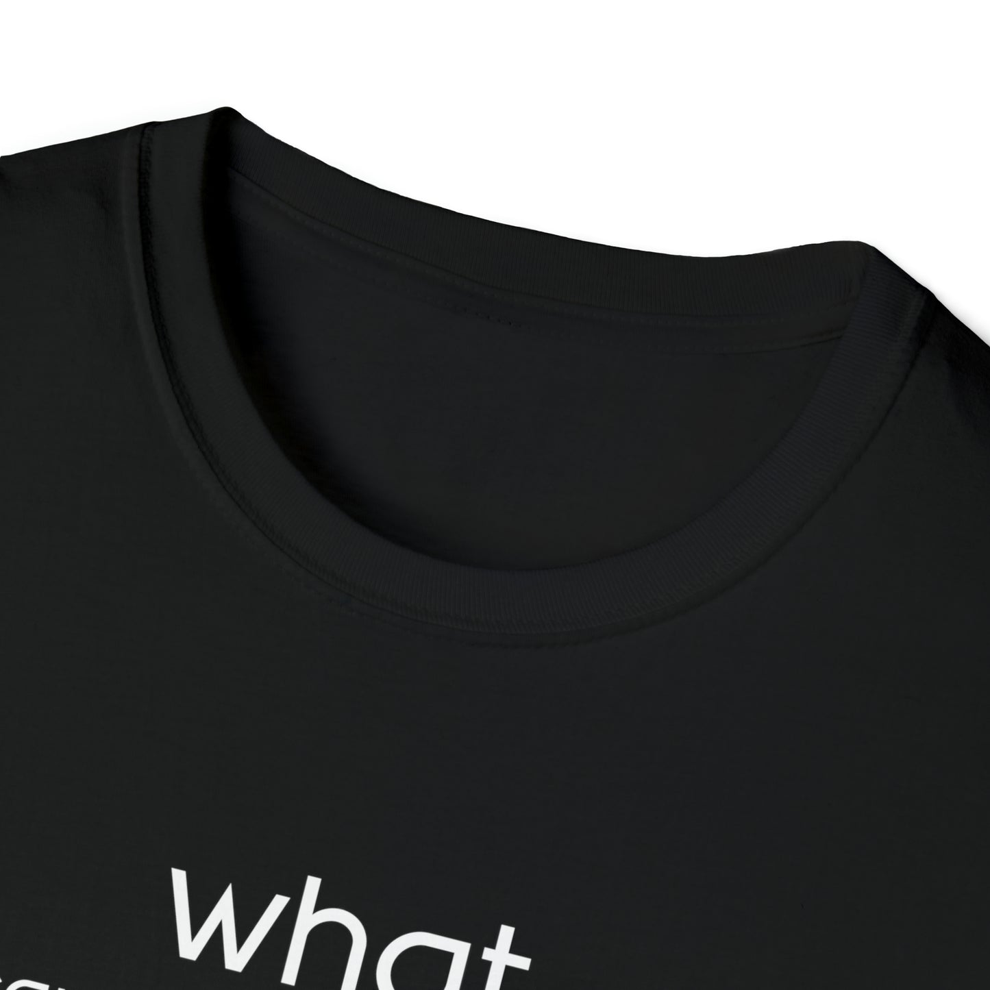 What (and I Cannot Stress This Enough) The F&@$ - Unisex Softstyle T-Shirt