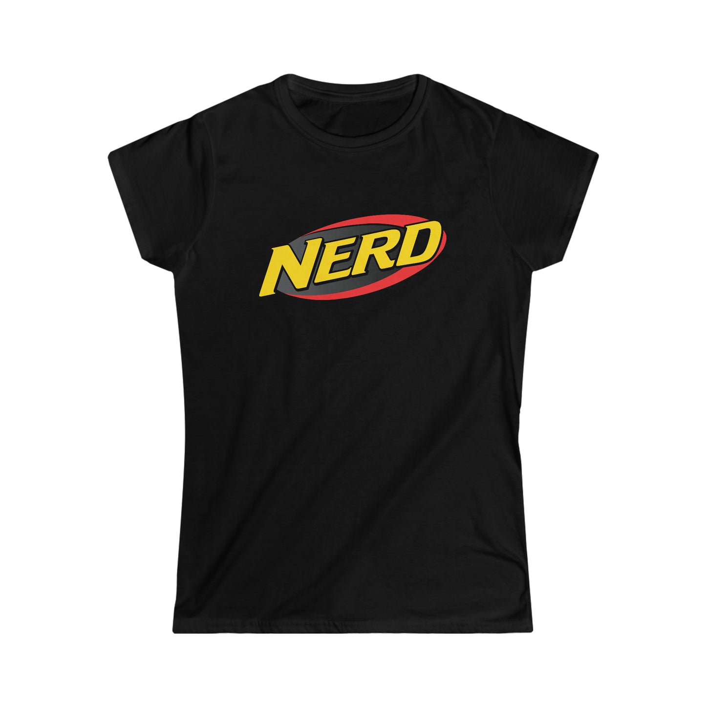 Nerd NERF Mash-Up - Women's Softstyle Tee