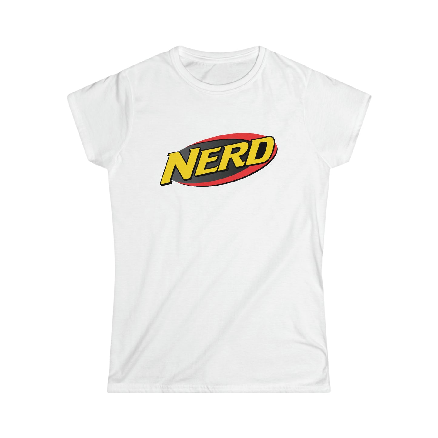 Nerd NERF Mash-Up - Women's Softstyle Tee