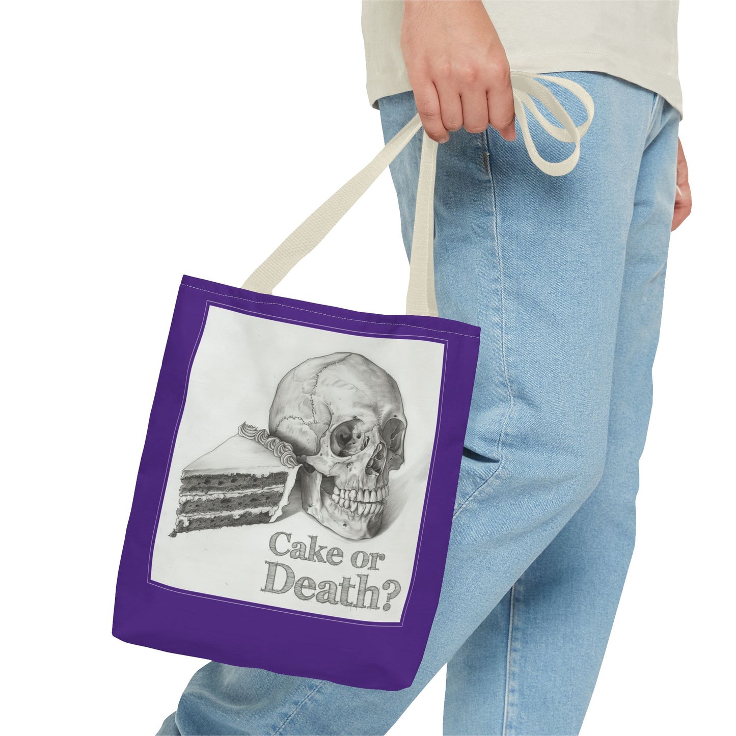 Cake or Death? - Tote Bag (AOP)