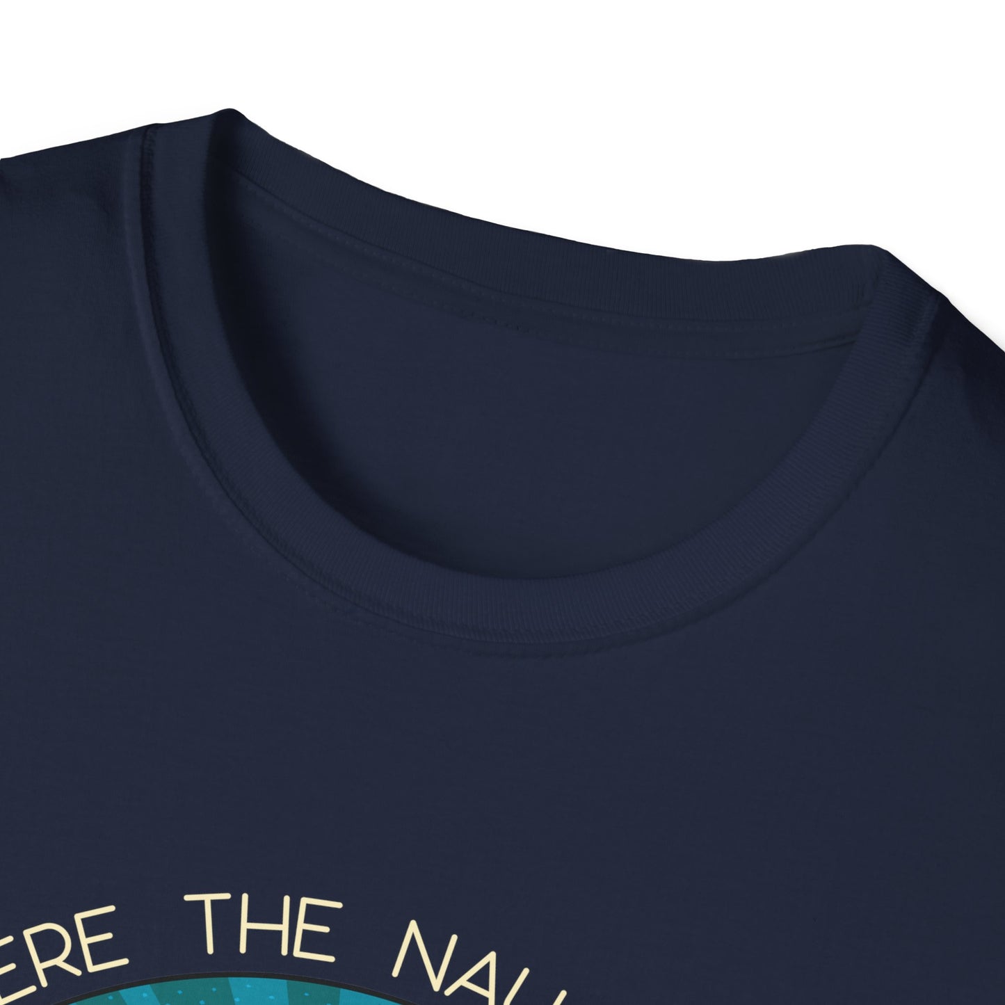 I Know Where the Naughty Girls Live - Light Text - Unisex Softstyle T-Shirt