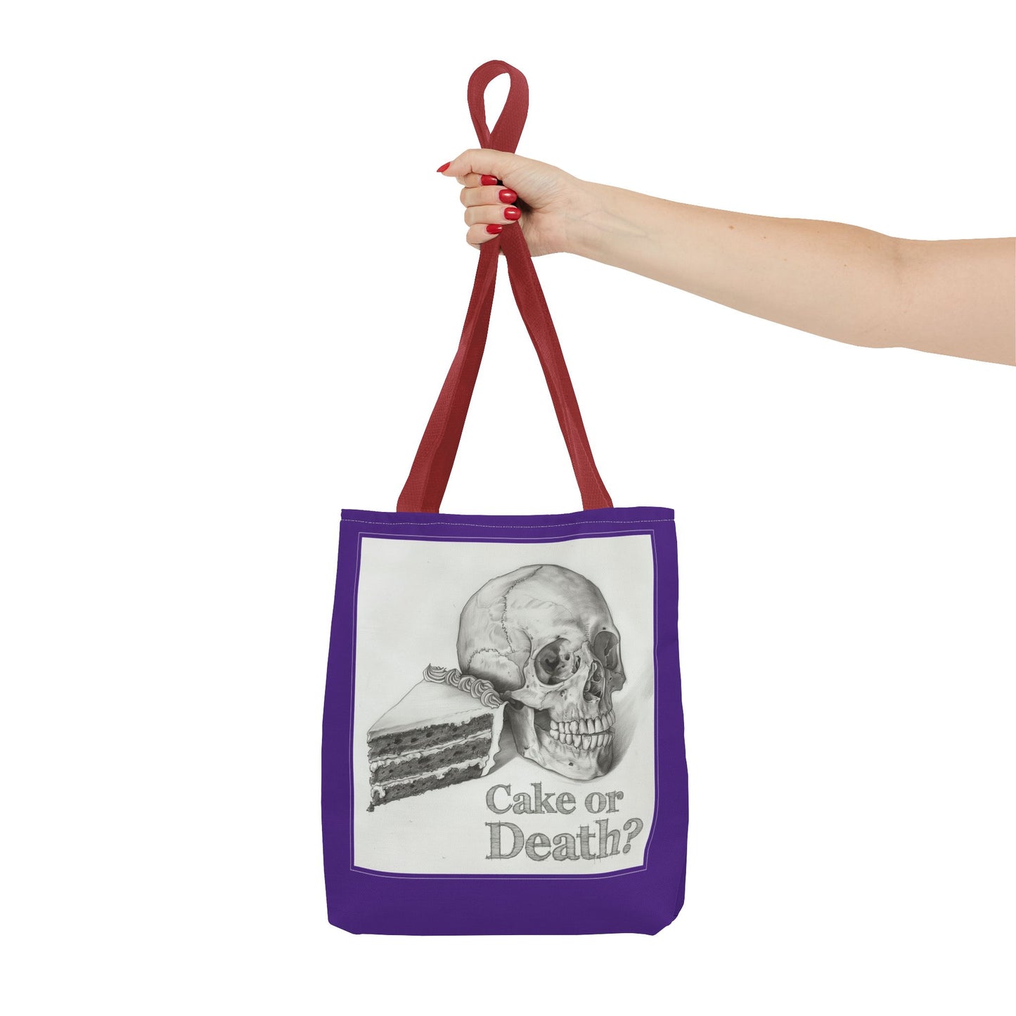 Cake or Death? - Tote Bag (AOP)