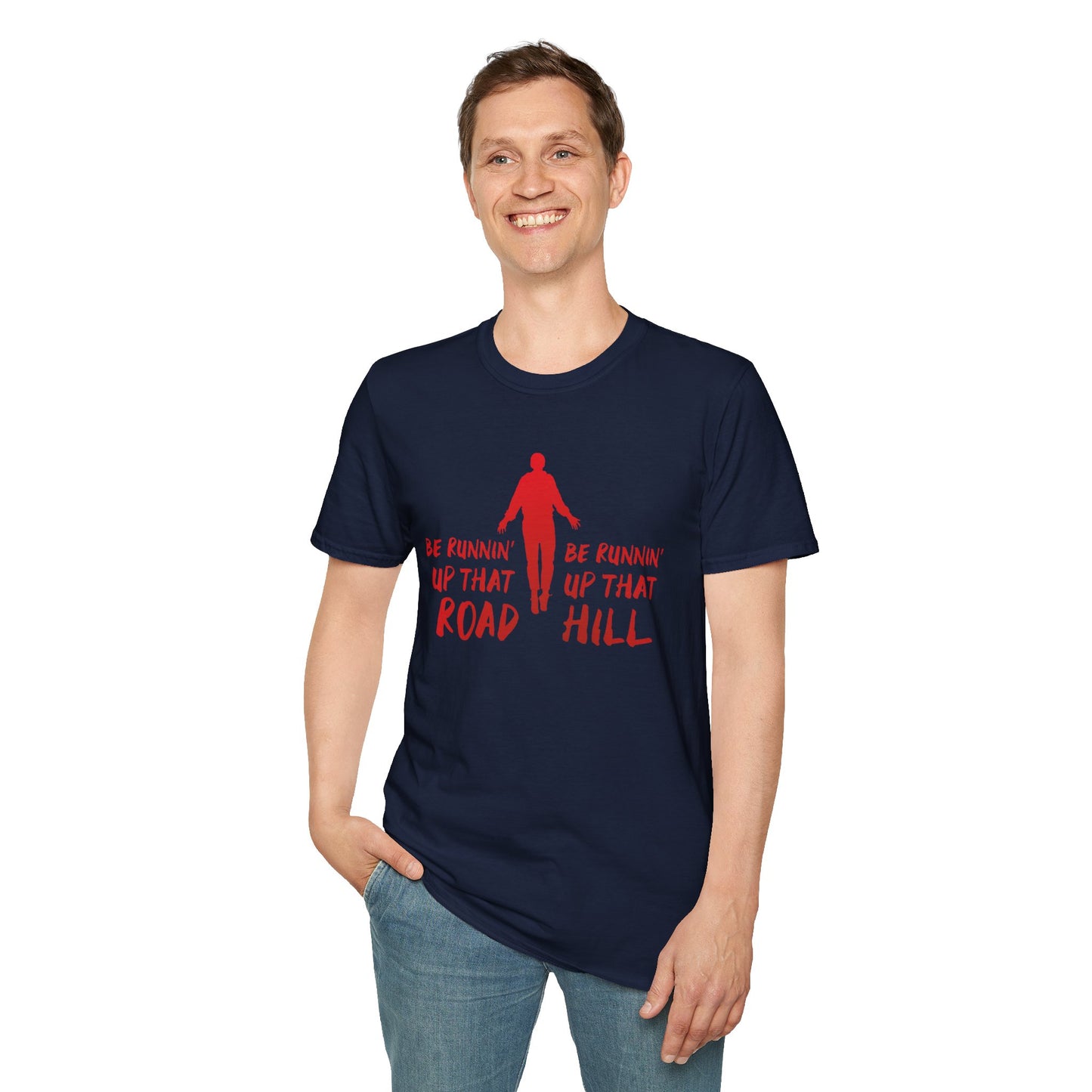 Running Up That Road - Unisex Softstyle T-Shirt