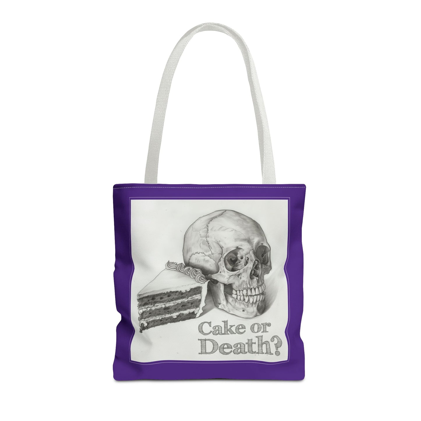 Cake or Death? - Tote Bag (AOP)