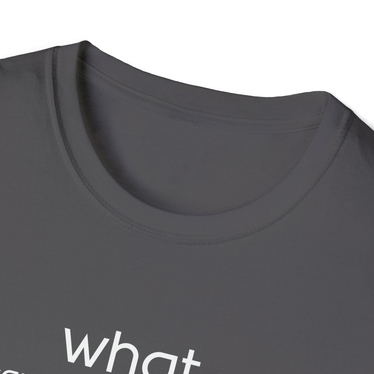 What (and I Cannot Stress This Enough) The F&@$ - Unisex Softstyle T-Shirt