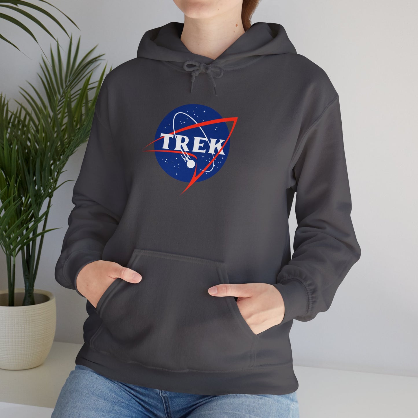 NASA / TREK Mash-Up - Unisex Heavy Blend™ Hooded Sweatshirt