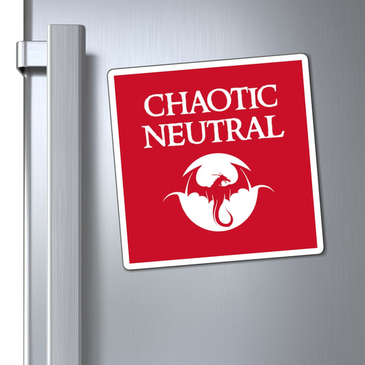 Chaotic Neutral - Inspired by DnD - Magnets (3 sizes)