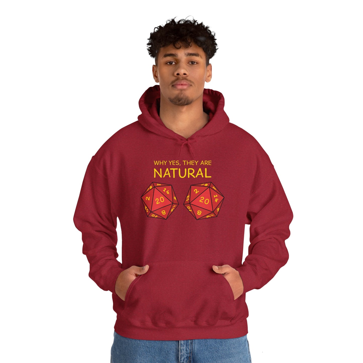 Why Yes, They Are Natural - Unisex Heavy Blend™ Hooded Sweatshirt