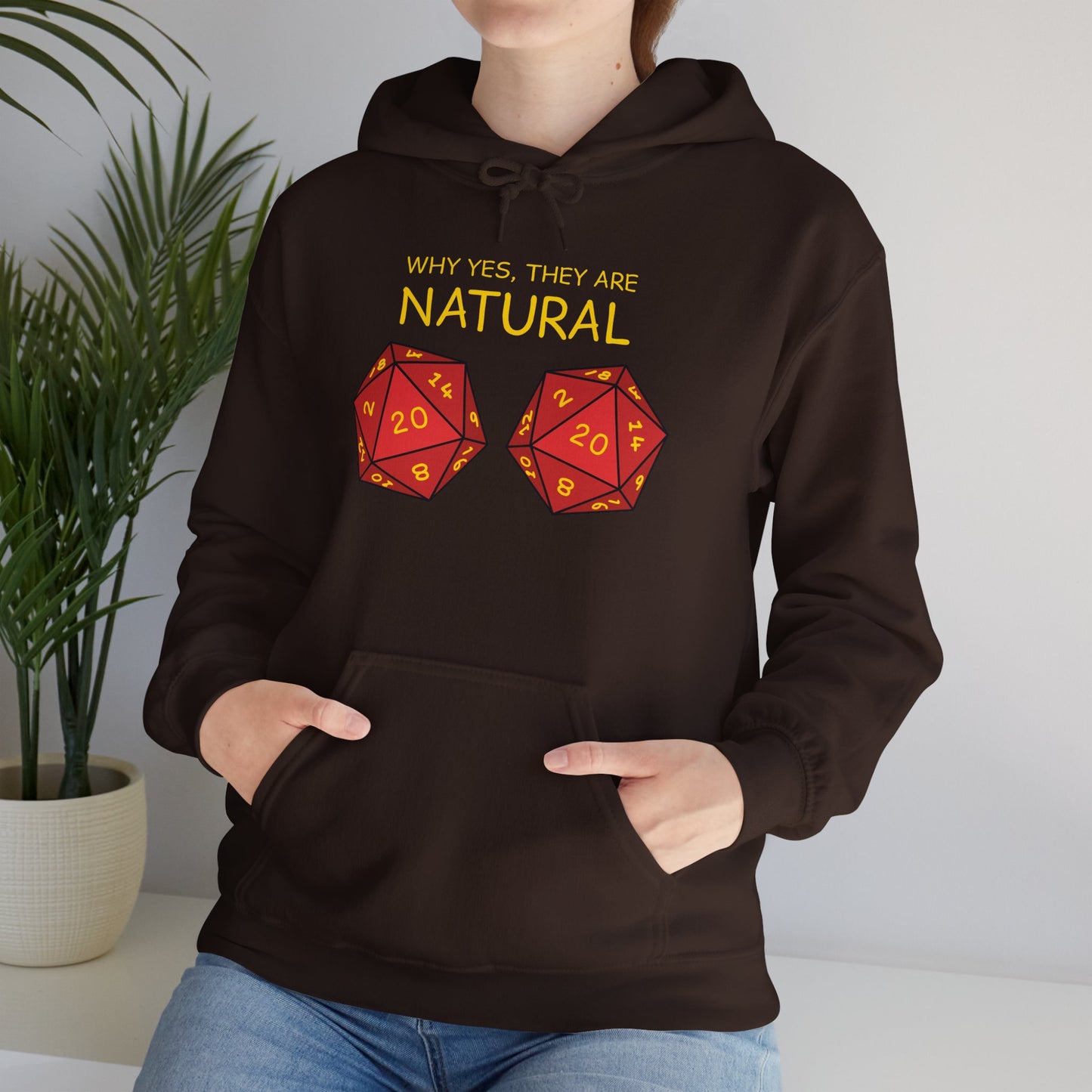 Why Yes, They Are Natural - Unisex Heavy Blend™ Hooded Sweatshirt