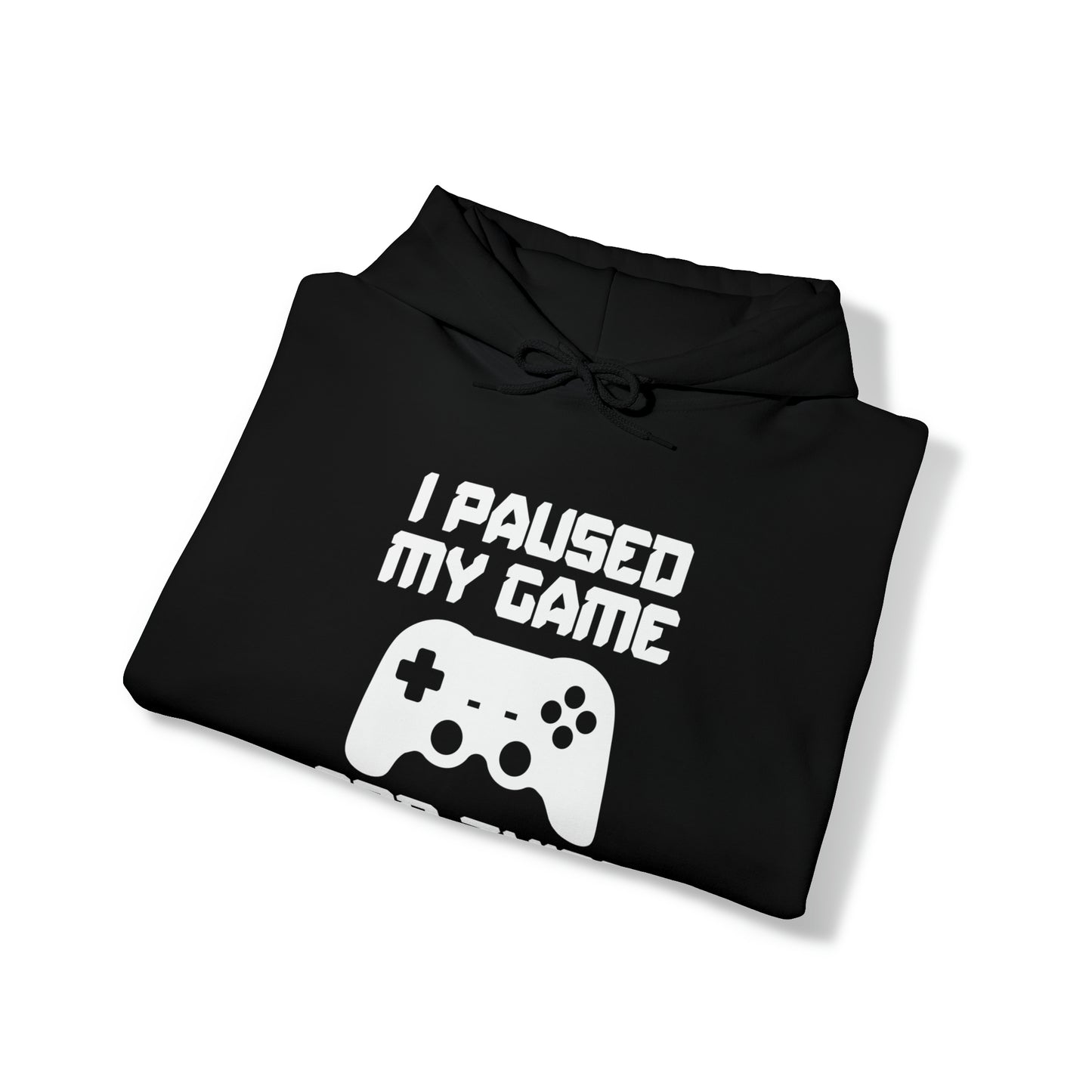 I Paused My Game For This? - Unisex Heavy Blend™ Hooded Sweatshirt