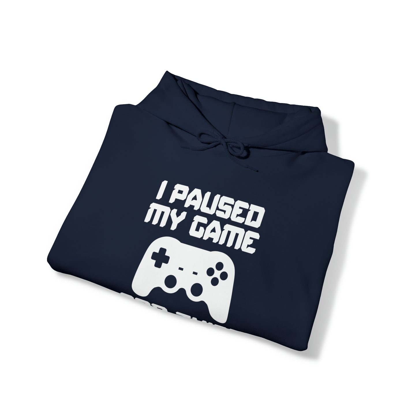 I Paused My Game For This? - Unisex Heavy Blend™ Hooded Sweatshirt